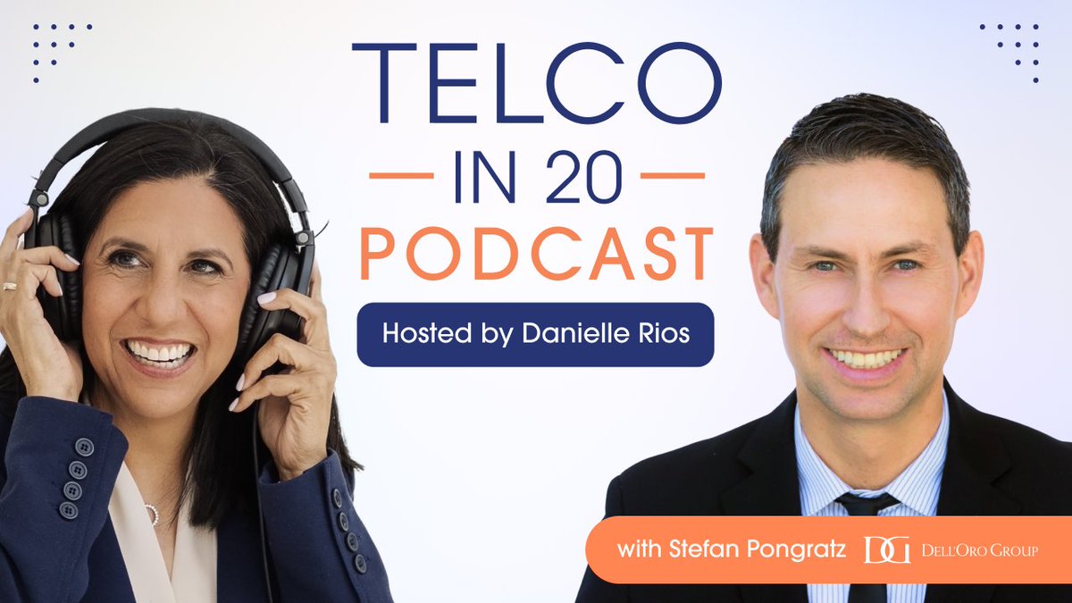 totogi's tweet photo. New Telco in 20: @TelcoDR talks with Stefan Pongratz of Dell'Oro Group, who has tracked CapEx through three G cycles. His framework: spare capacity, competitive dynamics, tech maturity. What it doesn't answer: unit economics of a single cell.

Listen: https://t.co/SlEG2ZtTBf https://t.co/3xoXjwRYNX