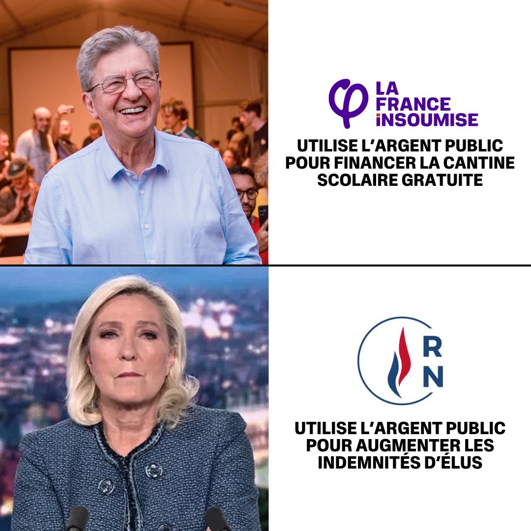 AvecJLM's tweet photo. C’est "Nicolas qui paye" mais pas pour les mêmes raisons. #JeVoteMelenchon https://t.co/sqQSUU52UU