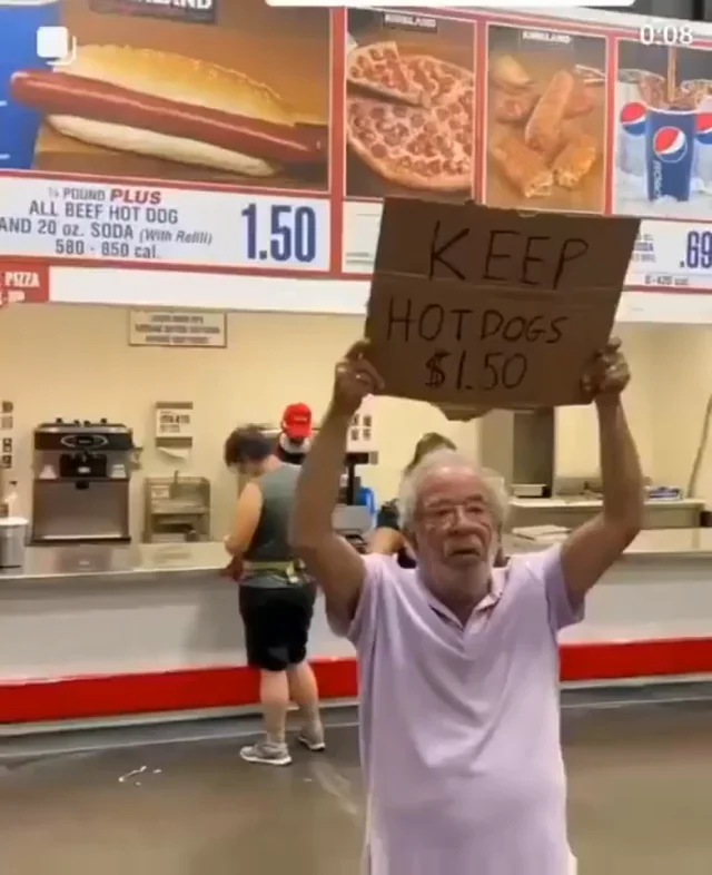 rashedxsol's tweet photo. Ridiculously good narrative here with Costco RWA

There is a viral meme on Tiktok currently about the Hotdogs at Costco and how everyone wants them to keep the prices set at $1.50 like they have always been

20 Mill views + 800k likes. Send the Hotdog

https://t.co/gcPiFcLTgq https://t.co/khLtnLfGR9