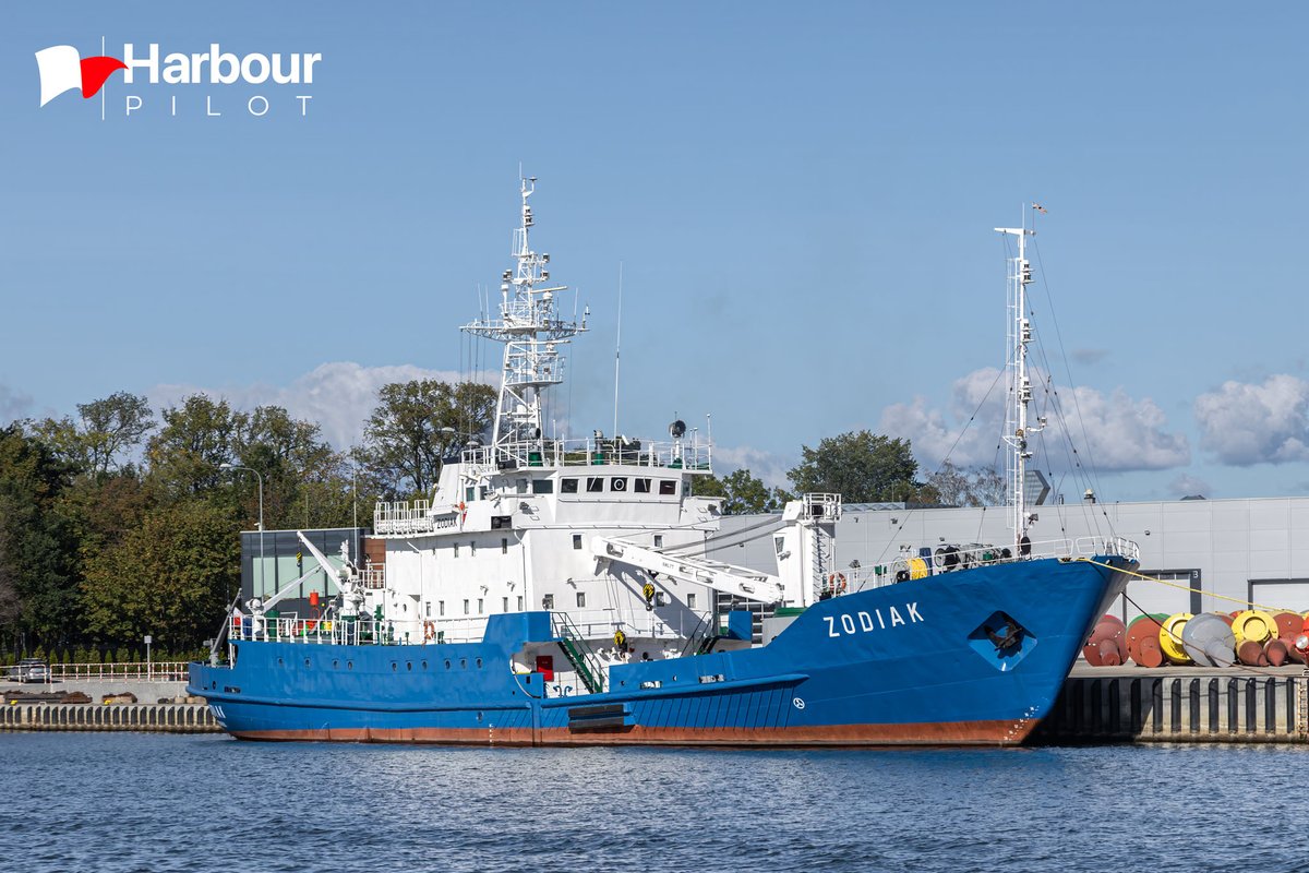 PilotHarbour's tweet photo. Zodiak berthed Gdansk. 
 #port #shipping #HarbourPilot #transportmaritime #portoperations #globaltrade #globalshipping #maritimephotography #maritimestrategy #noshippingnoshopping #merchantmarine #maritime #shipping #maritimeindustry #HarbourPilots #shiphandling #maritimesafety #ports #shipphotography #industriamarítima #noshippingnoshopping
@GdanskSlodi 
@PolskaMorska