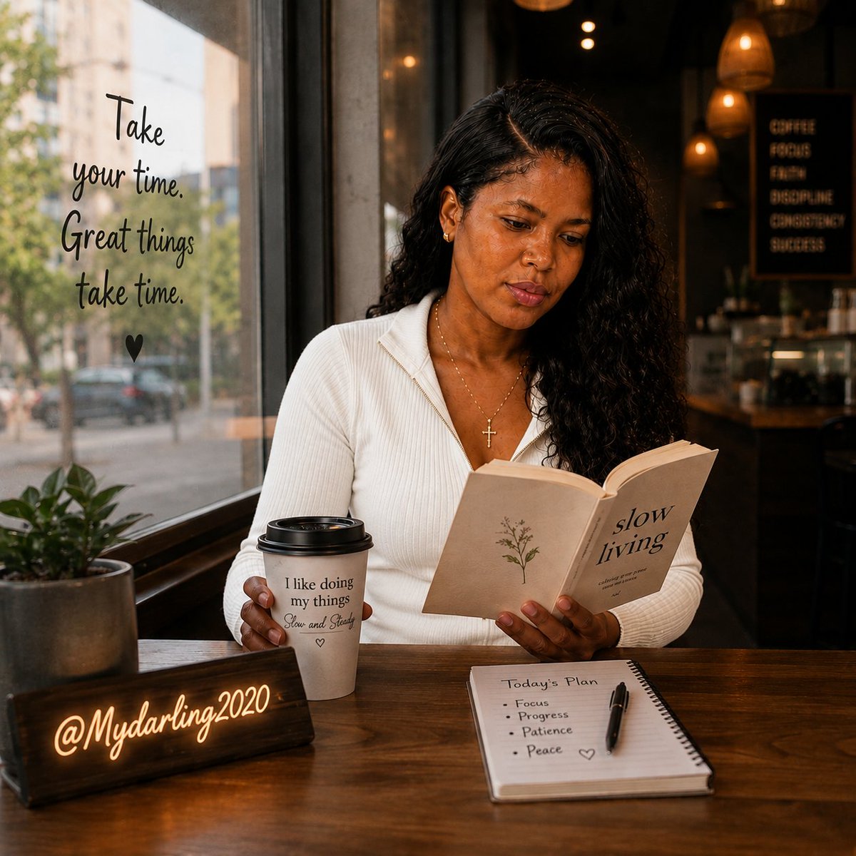 MyDarling2020's tweet photo. To be honest...
I learn.
I practice.
I discovered.
That... ๐
Doing things slow and steady until i get there; it's just being wise and not rushing. Because rushing makes life more expensive ๐ซฐ
#Norush
#steadygrowth
#steadymovement https://t.co/KhKhXHh4oN