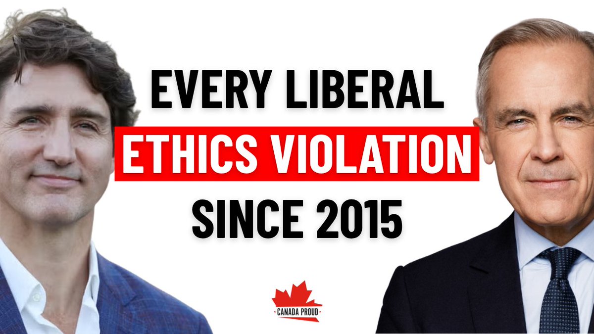 WeAreCanProud's tweet photo. Here are all the times Liberal MPs broke ethics rules since 2015—and what their puninshments were

With the Ethics Commissioner's ruling on Lori Idlout's ethics violations yesterday, ELEVEN different Liberal MPs have now been found in violation of ethics rules on TWELVE separate occasions.

It's easy to forget them all, so here's a convenient list:

1. Kate Young (2016)
Liberal MP Kate Young became the first Liberal MP to be found in violation of ethics rules after Trudeau's election when she wrote a letter to the CRTC asking them to renew the license of her former employers at CTV London.

Result: NO PUNISHMENT

2. Justin Trudeau (2017)
Justin Trudeau infamously took a vacation on a private island owned by a personal family friend whose foundation received $50 MILLION from Trudeau's government over the previous year.

Result: NO PUNISHMENT

3. Bill Morneau (2017)
Justin Trudeau's then-finance minister Bill Morneau was caught failing to disclose the existence of a villa he owned in France. He claimed that he forgot about it. 

Result: $200 FINE, remained as a minister

4. Dominic LeBlanc (2018)
While serving as Trudeau's fisheries minister, Dominic LeBlanc abused his power to get a surf clam license for his wife's cousin.

Result: NO PUNISHMENT, remains in cabinet to this day

5. Anita Vandenbeld (2019)
During Ottawa's municipal elections in 2019, Vanderbeld sent our robocalls instructing her constituents to vote for her husband for city council by invoking her status as an MP.

Result: NO PUNISHMENT, remains a parliamentary secretary to this day

6. Joe Peschisolido (2020)
Failed to properly disclose matters involving his shareholder's loan, corporate liabilities, the dissolution of his law corporation and his marital status, resulting him found in violation TEN TIMES.

Result: NO PUNISHMENT

7. James Maloney (2020)
Maloney failed to complete his required disclosure statement even after given a deadline extension.

Result: NO PUNISHMENT, remains a committee chair to this day

8. Bill Morneau (2021)
In a second instance of violating ethics laws, Bill Morneau infamously abused his office in order to give WE Charity preferential treatment. It has long been believed that he helped cover up ethics violations by Trudeau and other Liberal MPs during this scandal.

Result: FORCED TO RESIGN

9. Yasmin Ratansi (2021)
Liberal MP Yasmin Ratansi was caught repeatedly using taxpayer dollars to employ her sister in her offices.

Result: NO PUNISHMENT

10. Mary Ng (2022)
It was found that trade minister Mary Ng was abusing her ministerial portfolio to award government contracts to a personal friend of hers.

Result: NO PUNISHMENT

11. Greg Fergus (2023)
While serving as the Speaker of the House, Greg Fergus abused his position to pressure the CRTC to provide "mandatory carriage" status to a television station.

Result: NO PUNISHMENT

12. Lori Idlout (2026)
Earlier this week, Lori Idlout was found to have spent taxpayer dollars to support a business owned by herself, as well as a bed-and-breakfast owned by her husband.

Result: NO PUNISHMENT