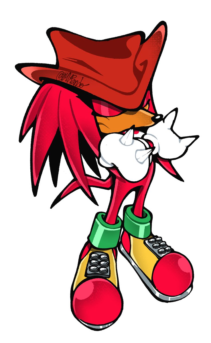 PandoMigos's tweet photo. Knuckles the Echidna👊 https://t.co/nmUa2Td0Ru