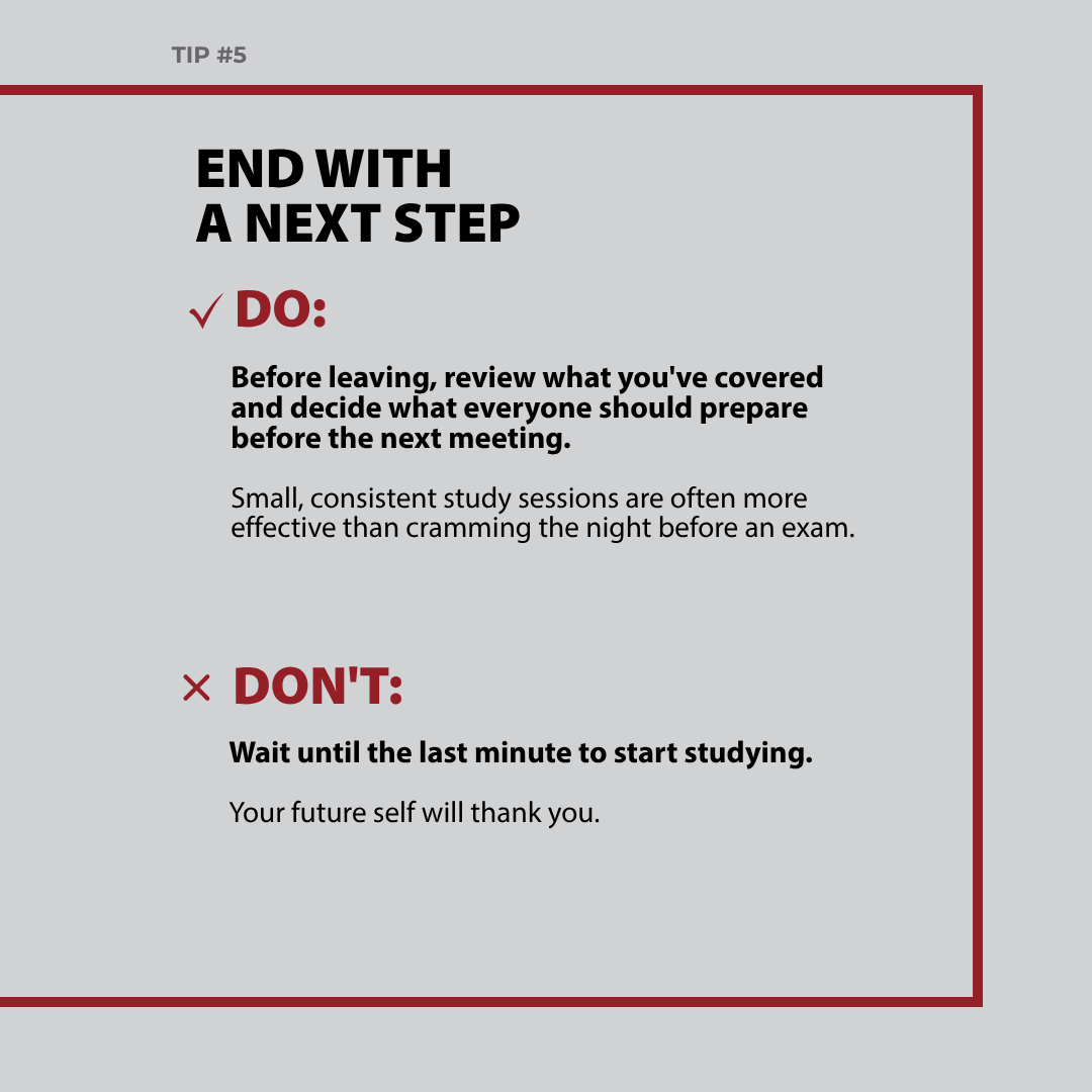 CCAurora's tweet photo. The right study group can help you stay accountable and build confidence.

Before your next study session, take a minute to swipe through these five tips for studying smarter together. https://t.co/6e1REplmAZ