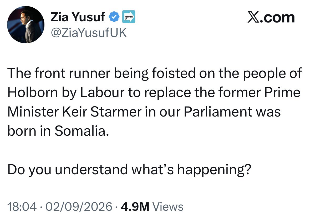 TheRealJamieKay's tweet photo. Zia Yusuf is deliberately making a British woman’s foreign birthplace sound sinister because he knows exactly which buttons that pushes. https://t.co/y21mR3xEBE