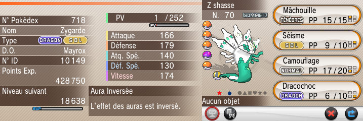 Mayroxsh's tweet photo. ✨zygarde shiny en seulement 334 reset let's go premier shiny de la zhasse✨
#CSHWIN https://t.co/PrXU0leqqL