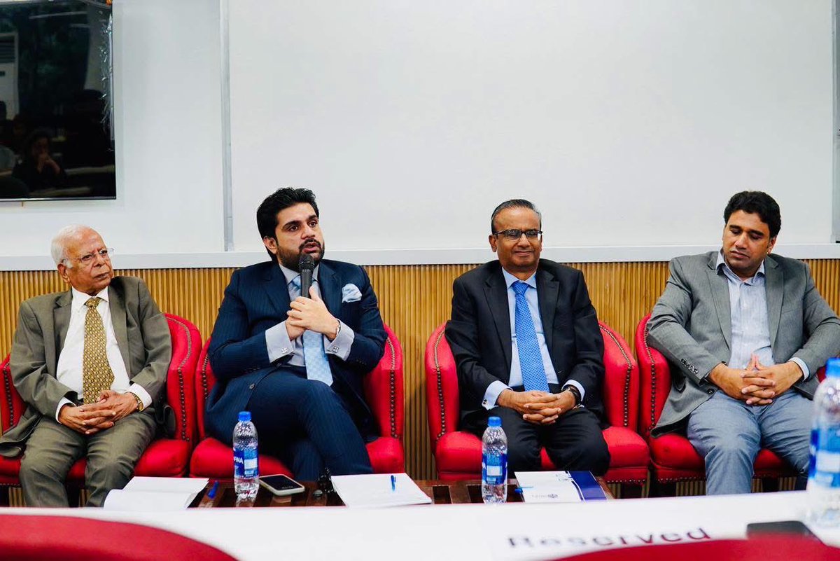 SyedKumailHShah's tweet photo. Participated in a panel discussion at IBA Karachi on Fiscal Federalism and Public Service Delivery in Pakistan. 

#FiscalFederalism #LocalGovernment #PublicServiceDelivery #IBA #Karachi #Pakistan https://t.co/gOlD6QT8Ij
