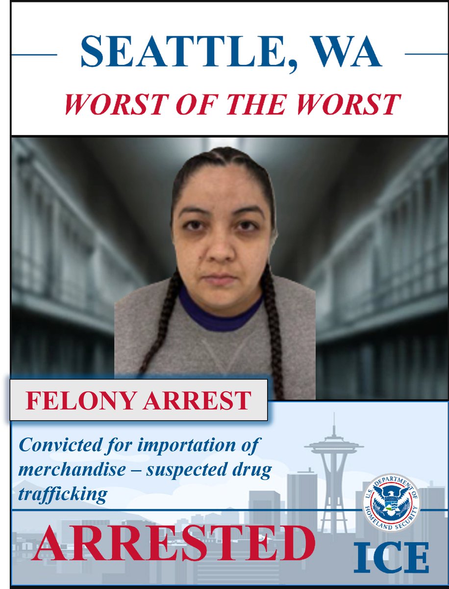 西雅图ICE逮捕涉嫌走私药物的墨籍女犯