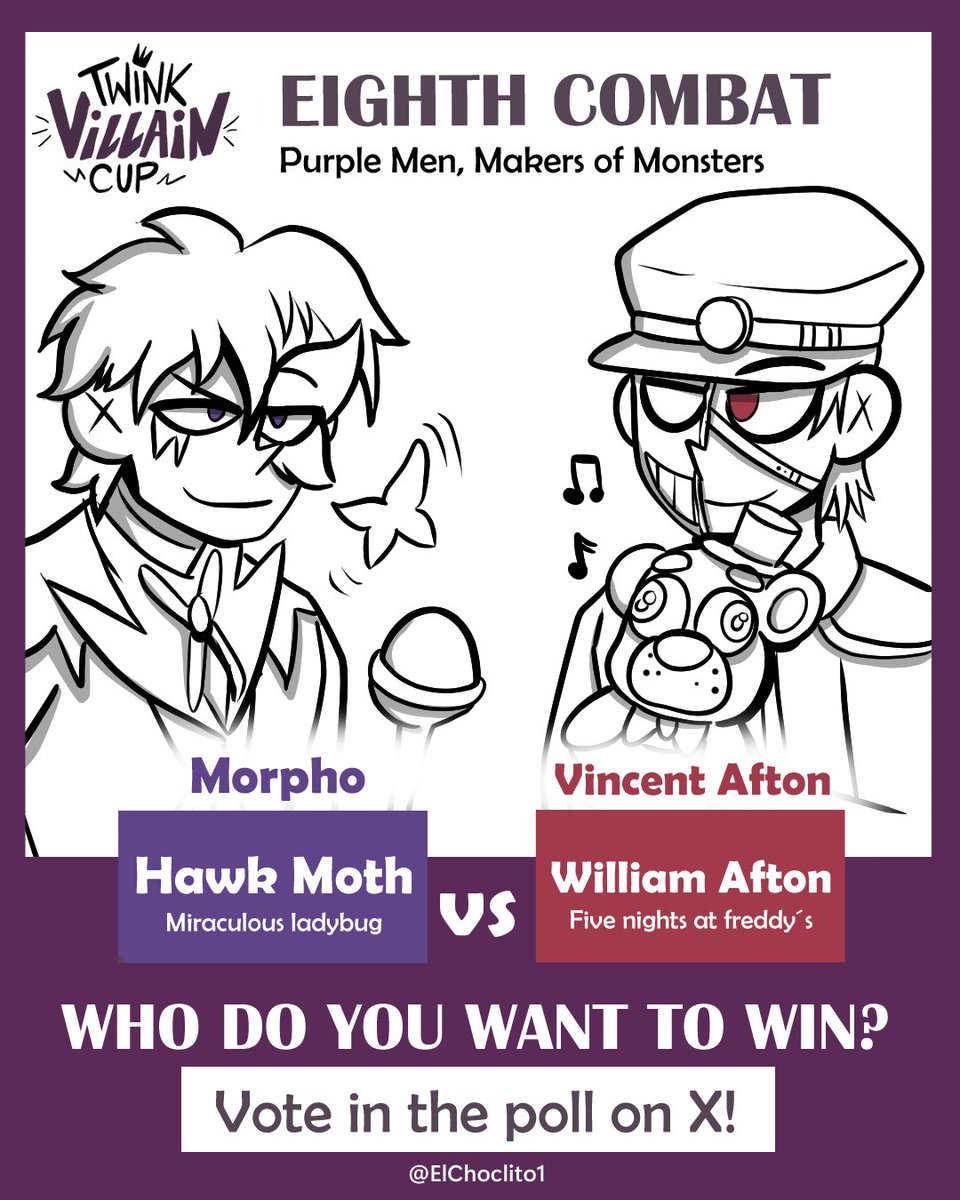 ElChoclito1's tweet photo. 🔥 TVC — COMBAT #7 RESULT!
The Ace has been defeated by Roy Cipher!
Roy used his favorite power to possess The Ace's body and force him to publicly humiliate himself… all to get the attention of Batman's descendant.
CHAOS WINS!
#TVC #TwinkVillainCup https://t.co/ZU1SVlwCbW