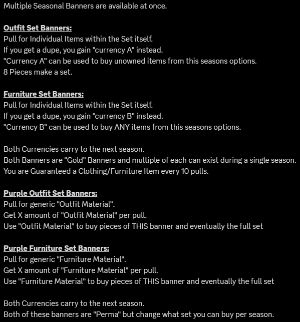 Ubatcha1's tweet photo. Petit Planet has now added Gacha for Outfits and Furniture.

Nodusfall will also likely follow the same path with some sort of cosmetic Gacha.

Details for Petit Planet's Gacha available here: https://t.co/4GtI17j8ee