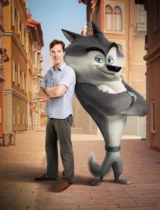 internetpreai's tweet photo. celebrities posing next to their animated characters https://t.co/PLHtjNw4EC
