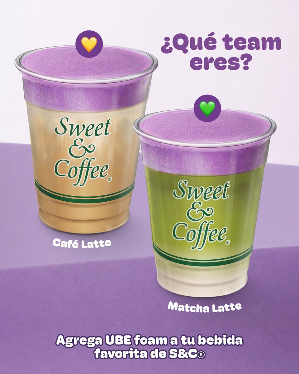 SweetandCoffee's tweet photo. Sí, ese es su color natural 🙂‍✨

Un sabor cremoso, suave e inesperado que tienes que probar☁️

Ahora que ya lo conoces, ¿te animas a probarlo? 💜 https://t.co/KAhZF4Lgj3