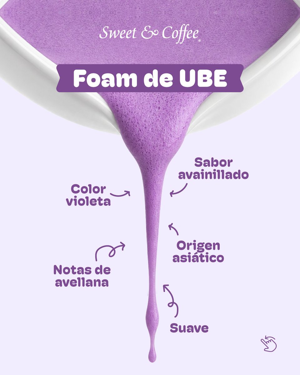 SweetandCoffee's tweet photo. Sí, ese es su color natural 🙂‍✨

Un sabor cremoso, suave e inesperado que tienes que probar☁️

Ahora que ya lo conoces, ¿te animas a probarlo? 💜 https://t.co/KAhZF4Lgj3