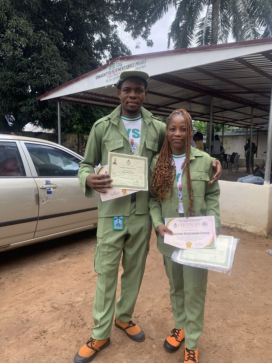 OgadimmaSixtus's tweet photo. Congratulations to me
#nysc
#benin
#POP
#PopWorld https://t.co/LW8J5z78bS