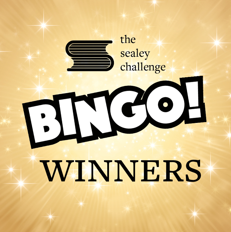 SealeyChallenge's tweet photo. Excited to announce this year's #SealeyChallenge BINGO winners! Thank you to everyone who participated and we can't wait to celebrate with you all again next year!

Giveaways are from @CopperCanyonPrs @GraywolfPress @FourWayBooks @AAKnopf and Wave Books https://t.co/HdzFumuFYJ