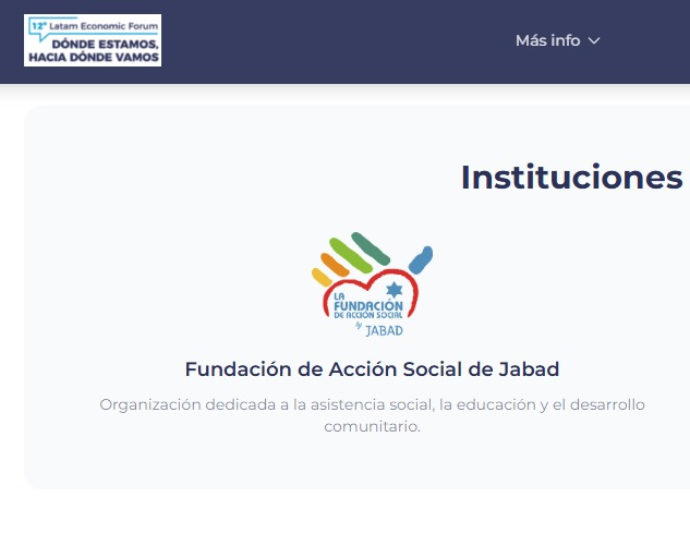 JulianMaciasT's tweet photo. No es el único contacto cercano a Milei con el que habla, Darío Epstein es el consultor de Milei, cercano a la DAIA (Israel) y oganizador del Latam Economic Forum, asociado a la secta sionista jabad lubavitch a la que pertenece Milei. https://t.co/6KtamN69sM