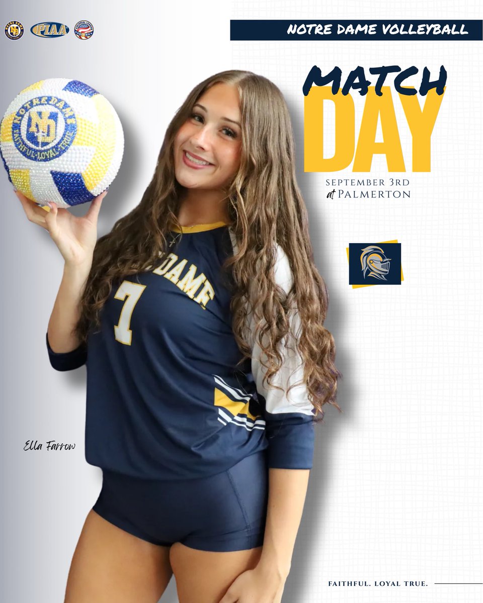 NDGP_Athletics's tweet photo. MATCH DAY
🆚 Palmerton
⏰ 6:00pm

Go ND! https://t.co/3Z60HFwV0a