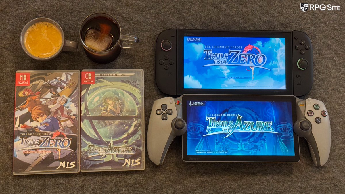 RPGSite's tweet photo. The Legend of Heroes: Trails from Zero and Trails to Azure for PS5 &amp; Switch 2 are amazing ports from PH3 and NIS America. Our impressions covering the new features, graphics options, save transfer, and more ahead of next week's launch: https://t.co/1GzxtzUBgX https://t.co/Vkff72eCBP