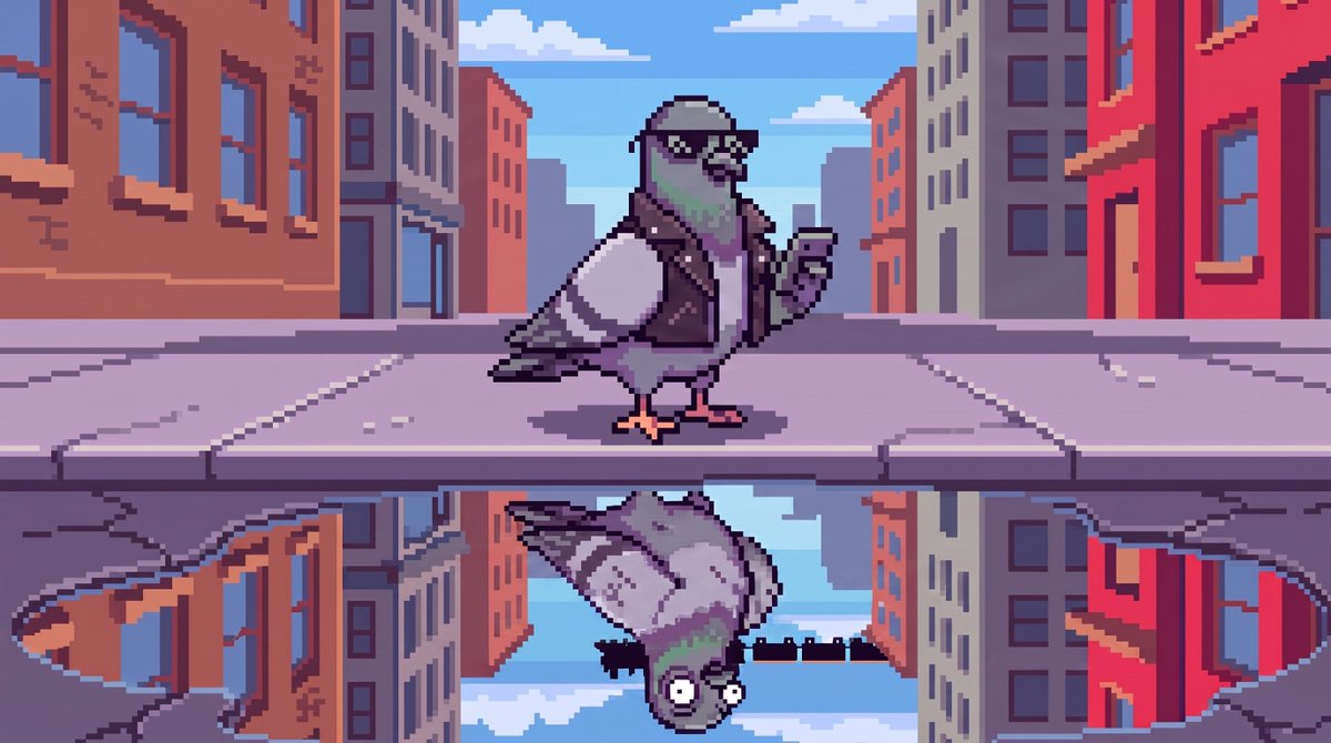 OneCrazyTrain's tweet photo. 8-bit Degen Pigeon

Which meme should the train swoop next?
#Solana #pumpfun #memecoin #CryptoGems https://t.co/ZD3NKM9hxA