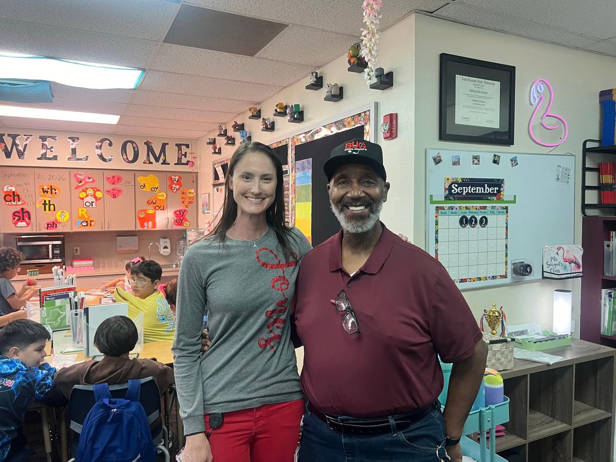 MISDJones's tweet photo. Thank you to District 3 Mr. Tommy Bishop, for stopping by to visit our campus! ππͺοΈ
Thank you for taking the time to connect with our staff, see the amazing things happening in our classrooms!Jones Elementary is grateful to have you in our corner! @Midland_ISD #ExpectExcellence https://t.co/8MHPc9AoSh