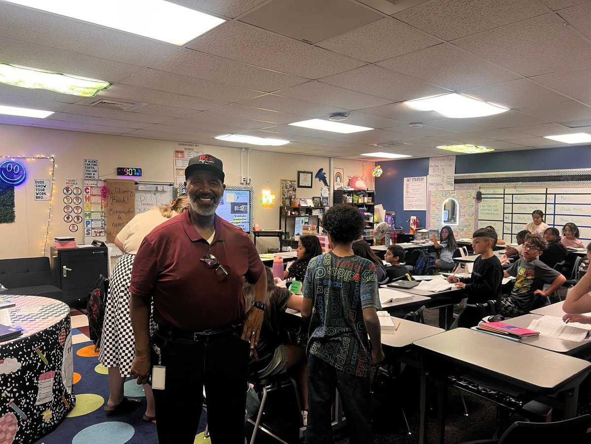 MISDJones's tweet photo. Thank you to District 3 Mr. Tommy Bishop, for stopping by to visit our campus! ππͺοΈ
Thank you for taking the time to connect with our staff, see the amazing things happening in our classrooms!Jones Elementary is grateful to have you in our corner! @Midland_ISD #ExpectExcellence https://t.co/8MHPc9AoSh