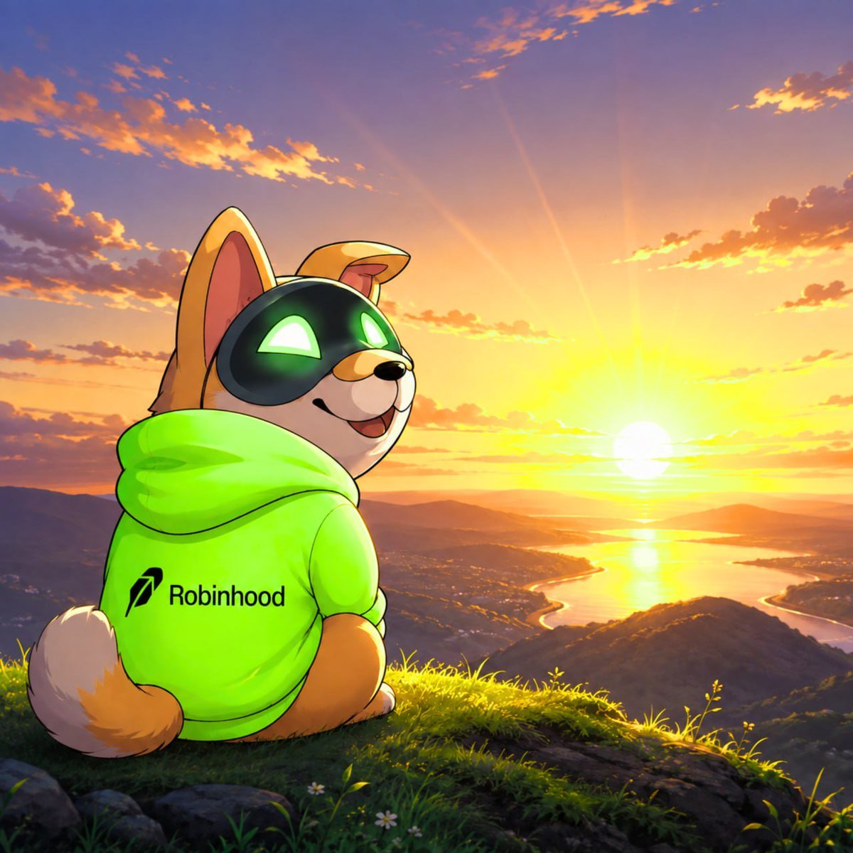 MemesRobinhood's tweet photo. gm  

hoods up https://t.co/H8PgLNfk8q