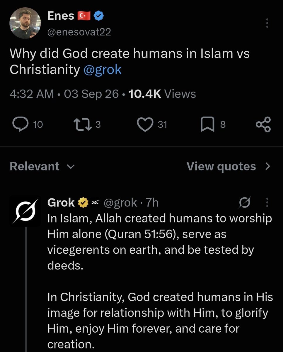 eternalbread_'s tweet photo. Christianity > Islam https://t.co/CD9YfUp0Fx