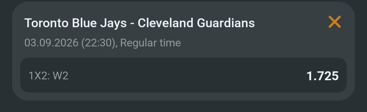 PitchLinee's tweet photo. Live MLB ⚾ 

Cleveland Guardians to win https://t.co/wCrfxTWQHG