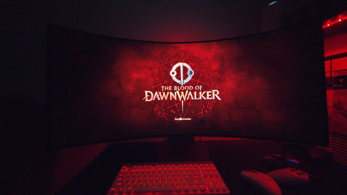 jakob_long_'s tweet photo. Got to play one of my most anticipated games of this year last night and, man, I can't wait to get home and play more. It's fantastic. @DawnwalkerGame @RebelWolvesDevs #bloodofthedawnwalker https://t.co/dVrqFvOWKL