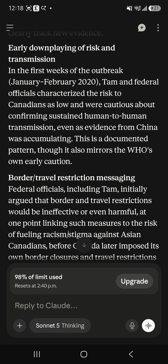 darcy_341024's tweet photo. @KNugent4118 Here is the list of Tam/Trudeau misrepresentation or misleading covid response statements: https://t.co/x4T6sxKoVU