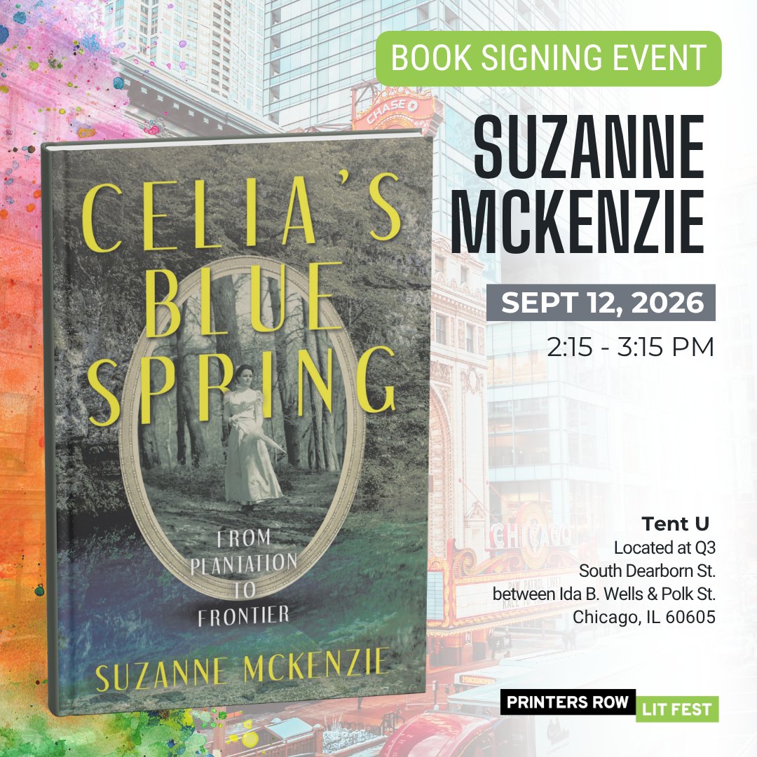 ArchwayPub's tweet photo. Archway Publishing authors are coming to the 2026 @PrintersRowFest!

Meet R. A. Scanzillo, Rita R. Melissano, and Suzanne McKenzie for scheduled book signings at Tent U on September 12–13:

https://t.co/TVzaYeYsgB

#ArchwayPublishing #PrintersRowLitFest https://t.co/PMzKfpU98P