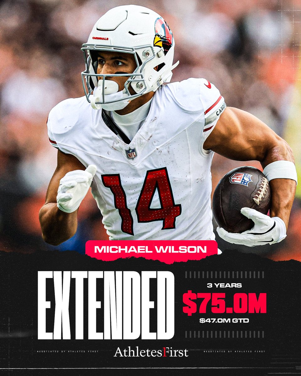 AthletesFirst's tweet photo. Extended ✍️

💰 3 Years, $75.0M with $47.0M GTD for @mikewilllyy 

#A1Family https://t.co/IEdcgjioMy
