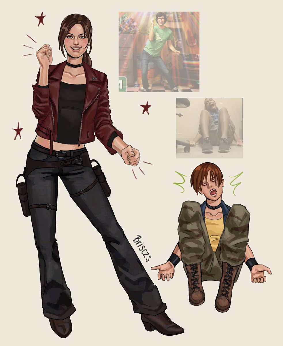 brisczs's tweet photo. When the code is veronica 
#ClaireRedfield #ResidentEvilㅤ #REBHFun https://t.co/NMDYdWKzye