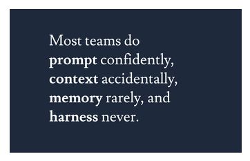 annettefranz's tweet photo. Stop calling it context engineering https://t.co/2i2SX6lz9e Context engineering isn’t a clever trick... it’s an operational discipline. It’s the difference between an AI agent that works for 3 turns… and one that works for 300. @castdotapp https://t.co/CbSYXSBylR