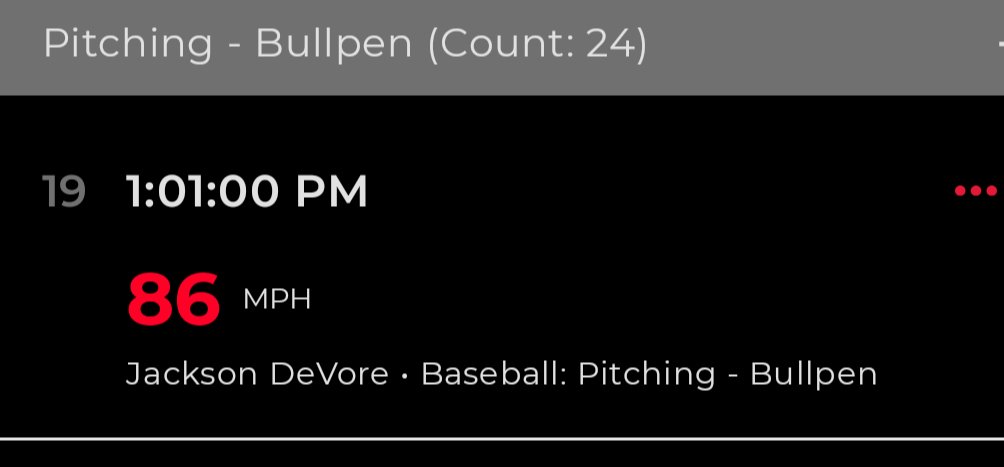 Jackson_D2027's tweet photo. First high intent day of the fall and a new PR:
Step through: 83-84 T86
7.5 oz off knees: 60-61
7.5 oz windup: 71-72 T74 
Touch and feel pen: 81-82
@BUncommitted @JGShowcase https://t.co/GP1Ts16Ei8