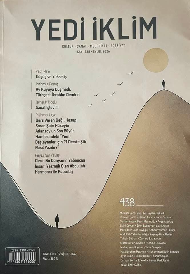 dergi_lik's tweet photo. Merhum Ali Haydar Haksal ağabeyin yönetiminde çıkan Yedi İklim edebiyat dergisi. Hüzünler içinde...   Rahmetle anıyoruz. Mekânı cennet olsun. https://t.co/qnsOezSpk3