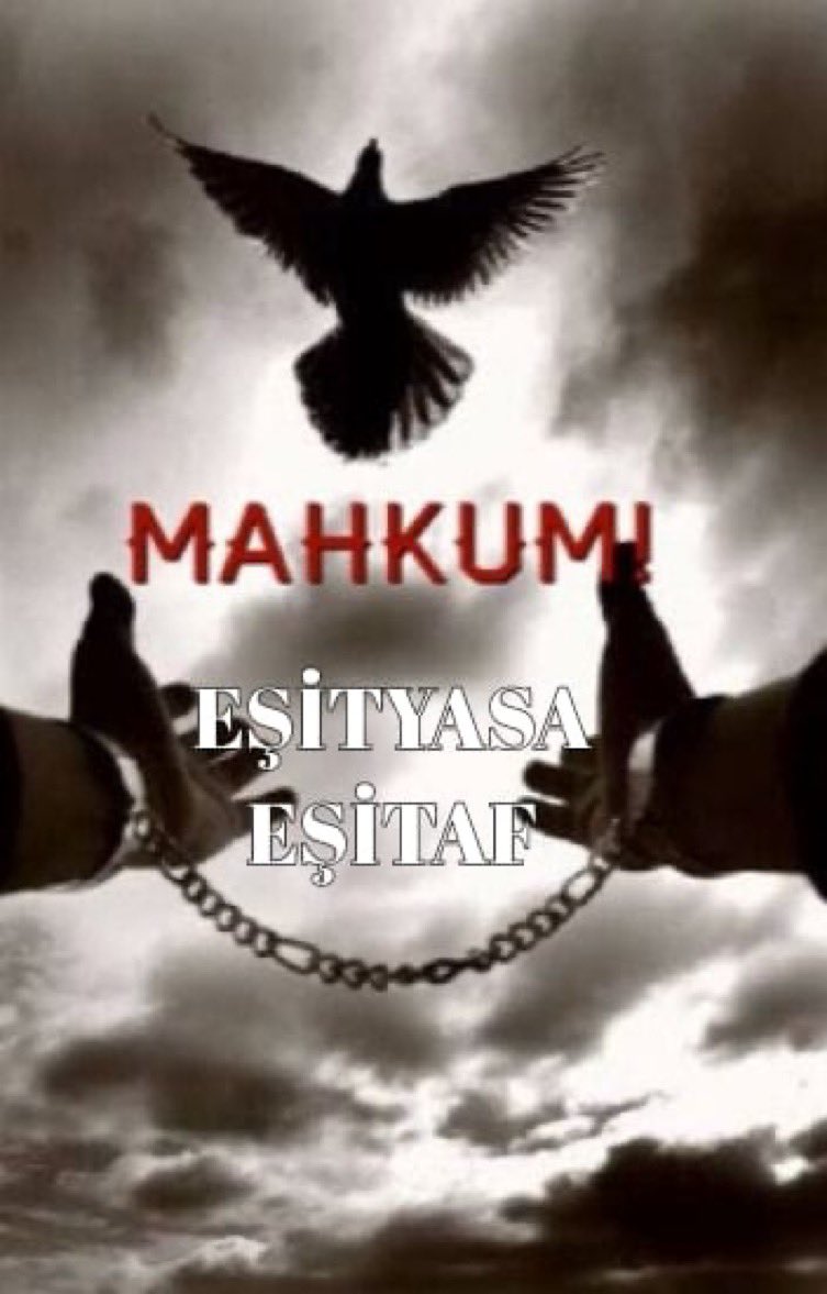 Deniz262521's tweet photo. Terörsüz Türkiye sürecinde belli bir gruba özgü özel ve geçici af düzenlemesi konuşulurken, aynı cezaevinde yatan adli mahkumun yok sayılmaz 
Hukuk devleti, kişiye ve kimliğe göre değil eşitlik ilkesine göre işlemelidir.
Adaletin tecellisi için tek çözüm: 
Çözüm EşitÇerçeve
@efkanala @YildizFeti @cuneytyuksel_ @NumanKurtulmus @avabdullahguler