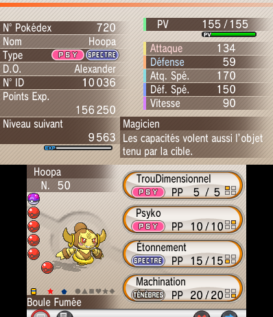 Mayroxsh's tweet photo. ✨hoopa shiny en 418 resets pour la zhasse let's go l'enchainement✨ https://t.co/qLvX7MiBnK