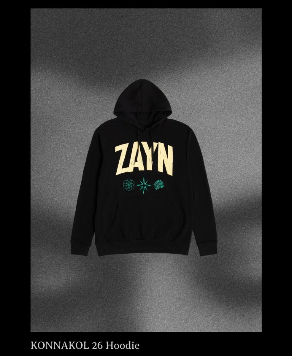 ZaynNewsBRA's tweet photo. 🚨 A merchandise OFICIAL da #TheKonnakolTour está disponível para venda no site oficial do Zayn! 

Compre: https://t.co/Tx2lgwrX6t https://t.co/j4UpuAQgI2