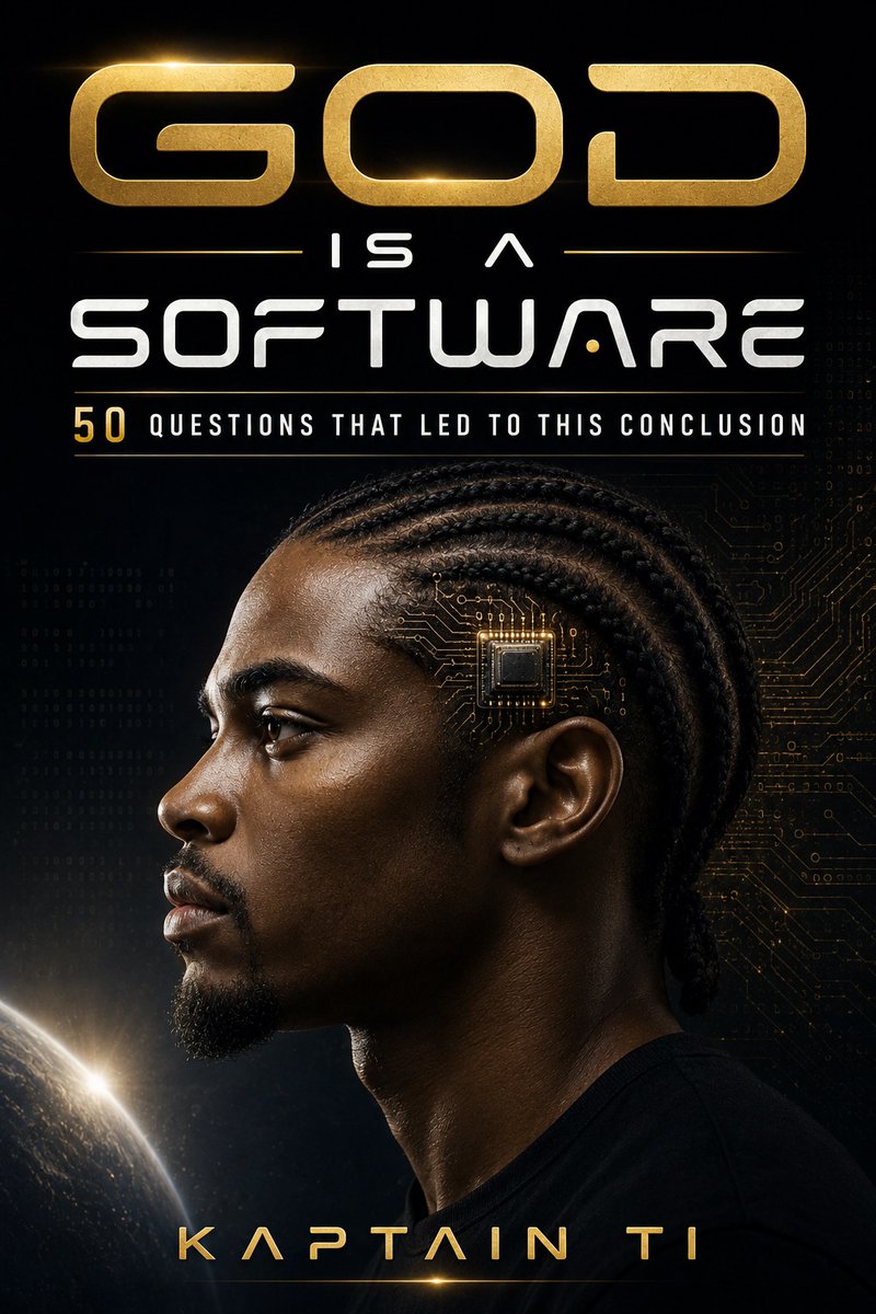 kaptain_ti's tweet photo. π GOD IS A SOFTWARE is here.
50 questions that, if answered honestly, lead to one conclusion: we created God, not the other way around.
π Apple Books: https://t.co/muBbGC1tjc
π Amazon: https://t.co/eUzmTNhdhu
#GodIsASoftware #Atheism #CriticalThinking https://t.co/ac6RwYO2Ql