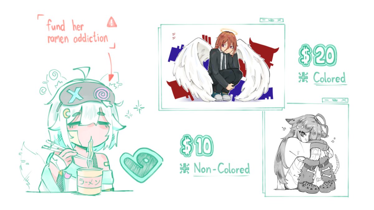 eepyjiji's tweet photo. hiii everyone, if u didn't know, I can draw what you want me to draw !!! >.<

eepyjiji is on vgen !!! https://t.co/5GGgd2smDY
