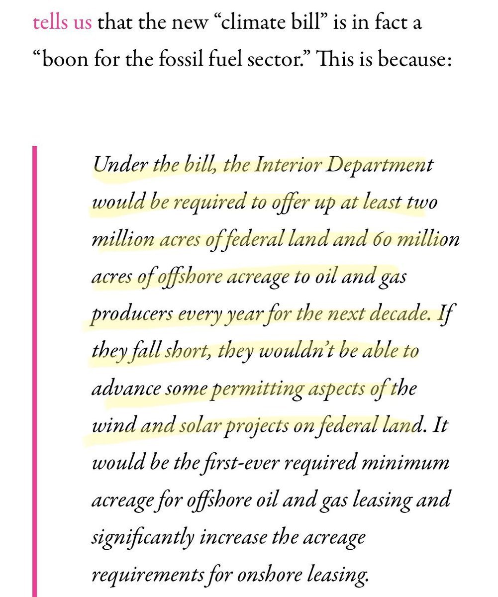 PushDemsLeft's tweet photo. You mean this "climate change legislation"? https://t.co/xUFjOutnIR