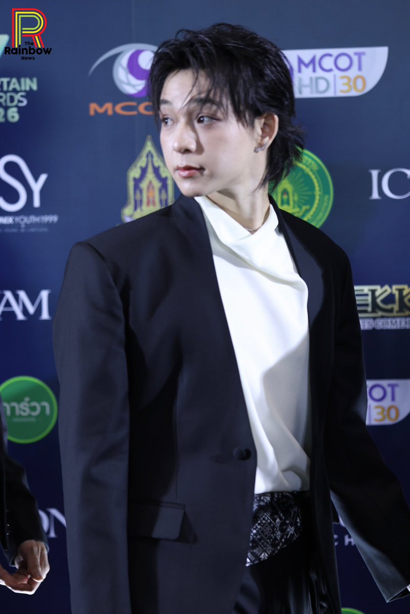 RainbowNewsent's tweet photo. " บาส  หัสณัฐ " ในงานประกาศรางวัล " Y Entertain Awards 2026 " 🖤📸

BBAS Y ENT AWARDS 2026 

#YentertainAwards2026
#บาสเด็กอ้วนที่แท้จริง #bbasjtr https://t.co/5JGUrfTVwT