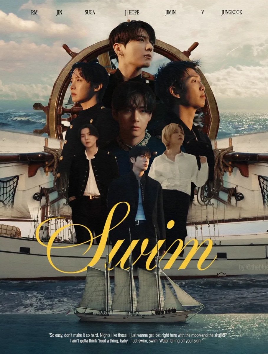 chartradar_'s tweet photo. BTS’ “SWIM” re-enters the Global Spotify Top 10 at #10 with 2.82 MILLION streams. https://t.co/N03SJi9yEq