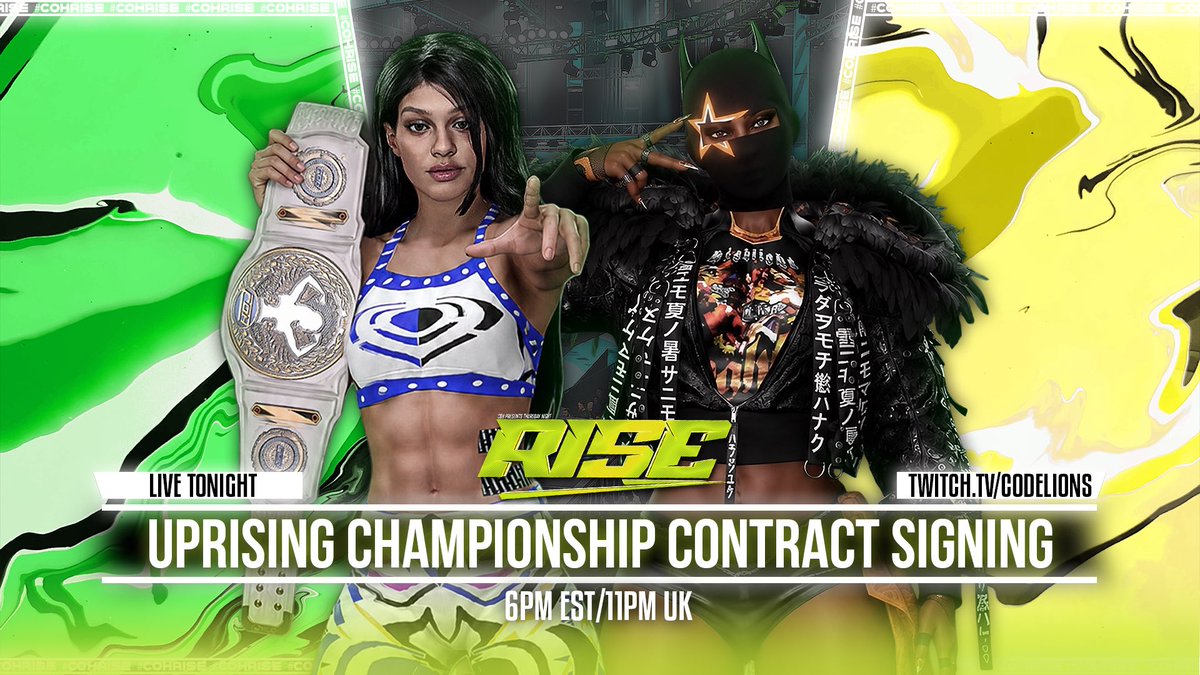 COHwrestling1's tweet photo. TONIGHT #COHRISEJamaica🇯🇲 @ 6PM EST

🐴Kendrick Russell vs Enigma Soul: Iron Stallion Title
💫Mike Ace vs Deezy
💎??? vs Kristie Redding
⭐️JTD set for action!

+ EVEN MORE ⬇️

#WWE2K26

📺https://t.co/sjVHEGMnrZ https://t.co/AH8e7h1mgc
