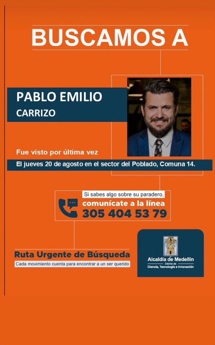 RICHENAO's tweet photo. Todos podemos ayudar. Por favor RT. https://t.co/GLyUe0daY7