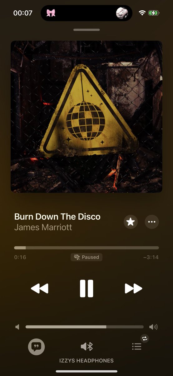 IsabellePe91679's tweet photo. OMG @moremarriott @JamesMarriottYT THAT WAS SOOOO PEAK! I WATCHED IT ON YOUTUBE FIRST THEN  MUSIC! ITS SOOOOO FIRE! THE DISCO BALL FALLING WAS SO COOL, scared me at first tho hahahaha 😭 BUT GO STREAM IT EVERYONE! ITS SO BEAUTIFUL! #jamesmarriott #peak #bdtd #burndownthedisco https://t.co/dWL0W1Z7ol