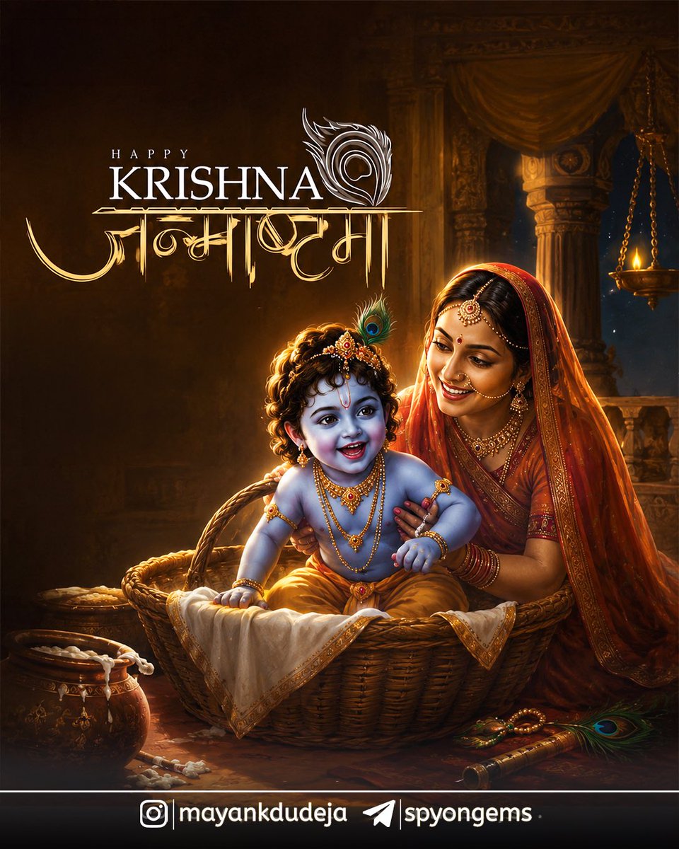 imcryptofreak's tweet photo. माखन चोर, नंद किशोर की जय! सभी को श्री कृष्ण जन्माष्टमी की शुभकामनाएं https://t.co/d9DHUCs2UX