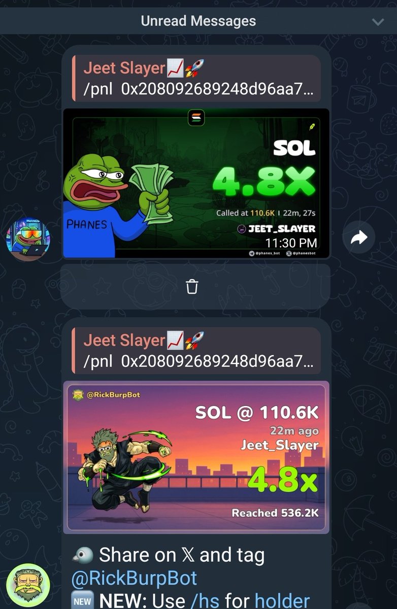 Jeetslayer00's tweet photo. 4.8X PROFIT SECURED  $Sol

PRIVATE TG CHADS STAY PRINTING 💥 

0x208092689248d96aa7f30aab09ff6a7e05b41e18 https://t.co/FB8OwJmMWC