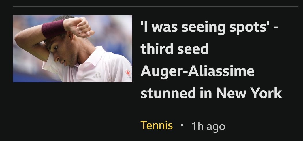 1goodtern's tweet photo. "After a set and a half, I just couldn't feel well and was dizzy and seeing spots and couldn't recover"

""This was abnormal a little bit"

Not abnormal for Covid. No. https://t.co/bdB3QeOqX1